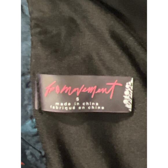 FP Movement Women’s The Way Home High Waisted Floral Pull On Shorts Size S Green - Picture 4 of 4